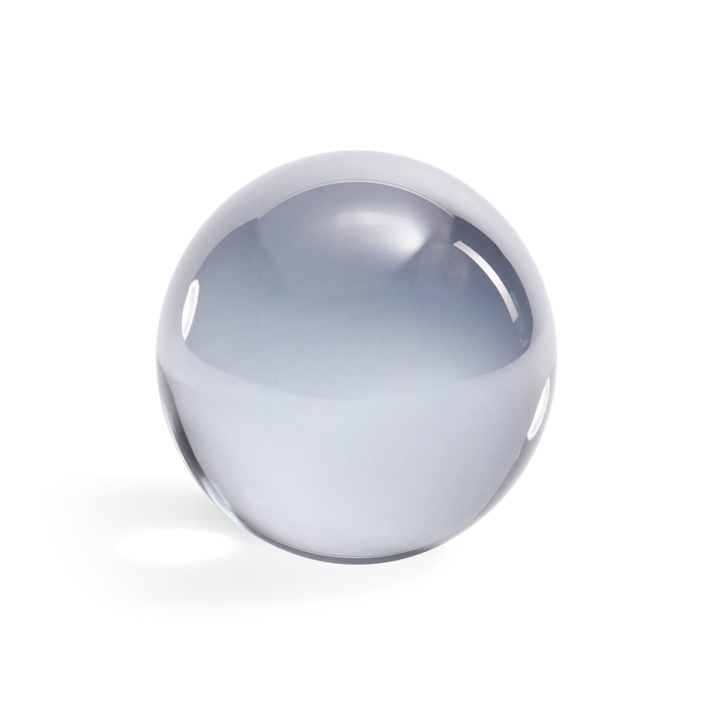 Crystal Glass Ball - Smoke - Decorative Accessories by Carlyle Avenue