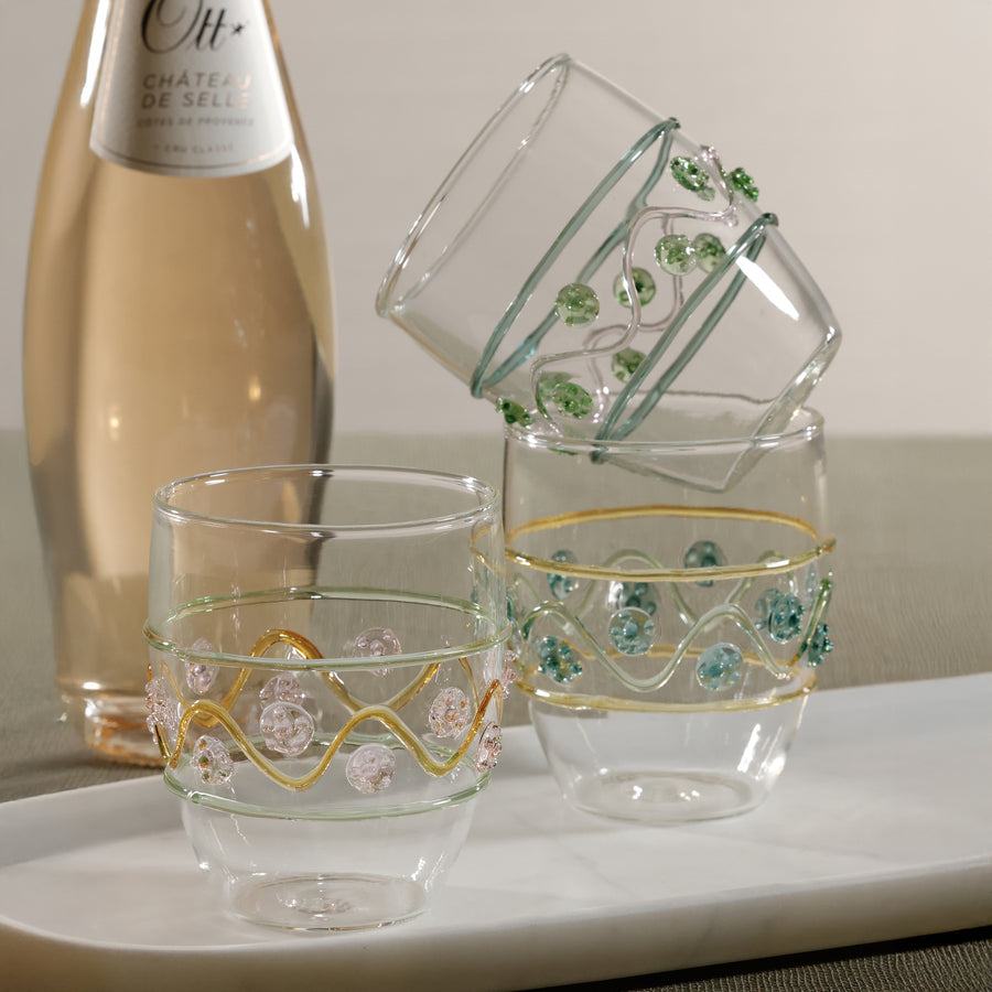Festa Vetro Glass Tumblers Assorted