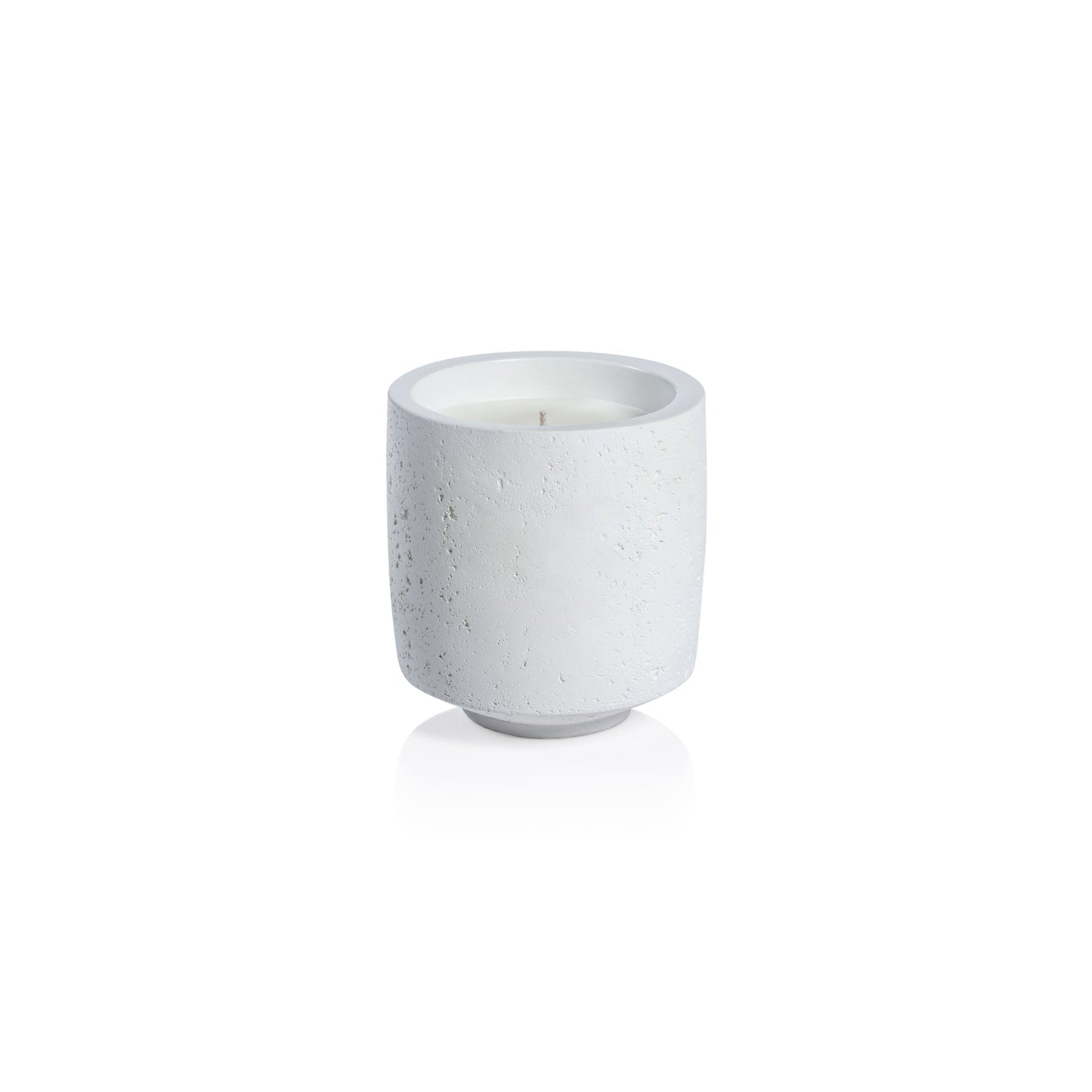 Côte d'Azur White Concrete Scented Candle - Candles by Carlyle Avenue