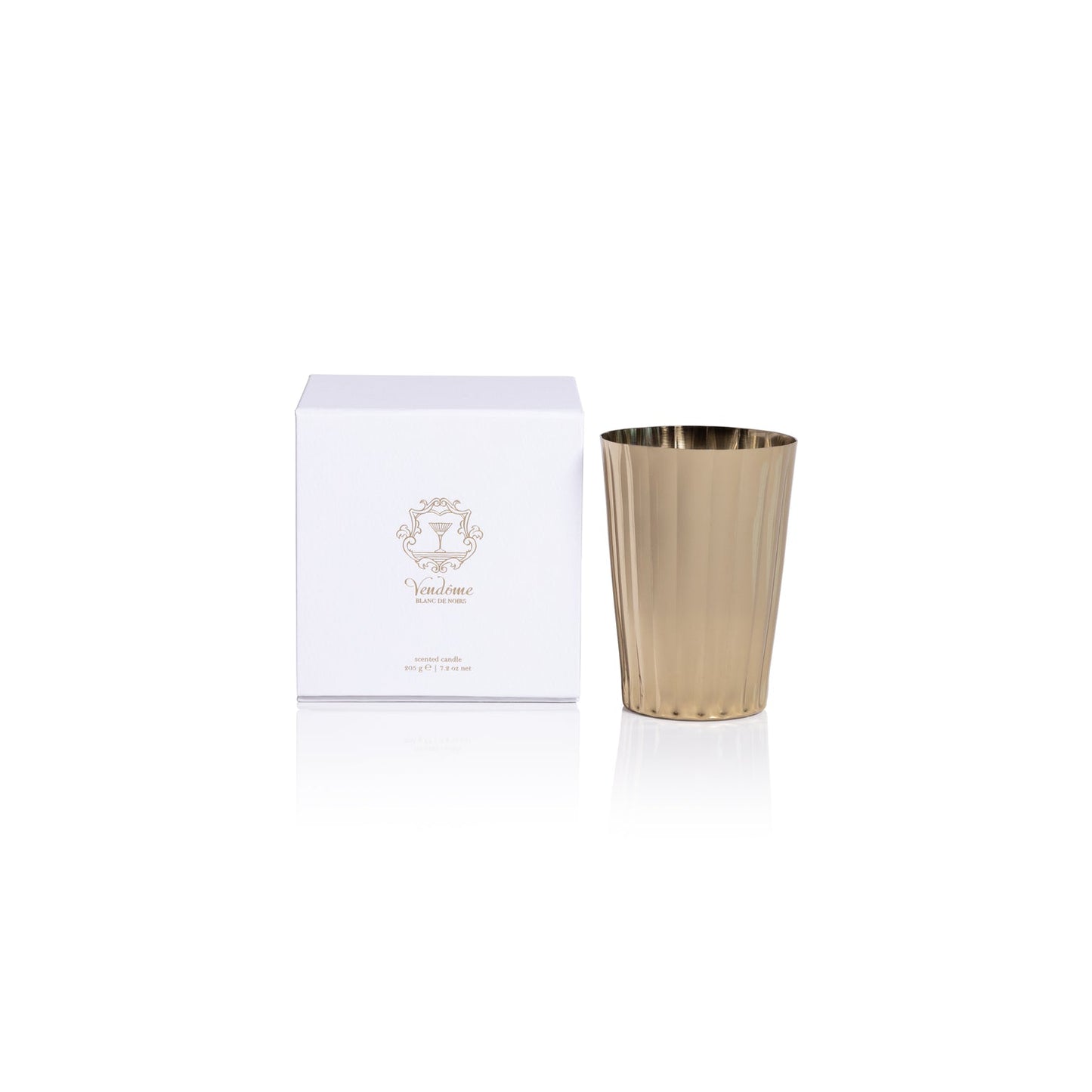 Vendôme Scented Tumbler Candle - Gold - Candles by Carlyle Avenue