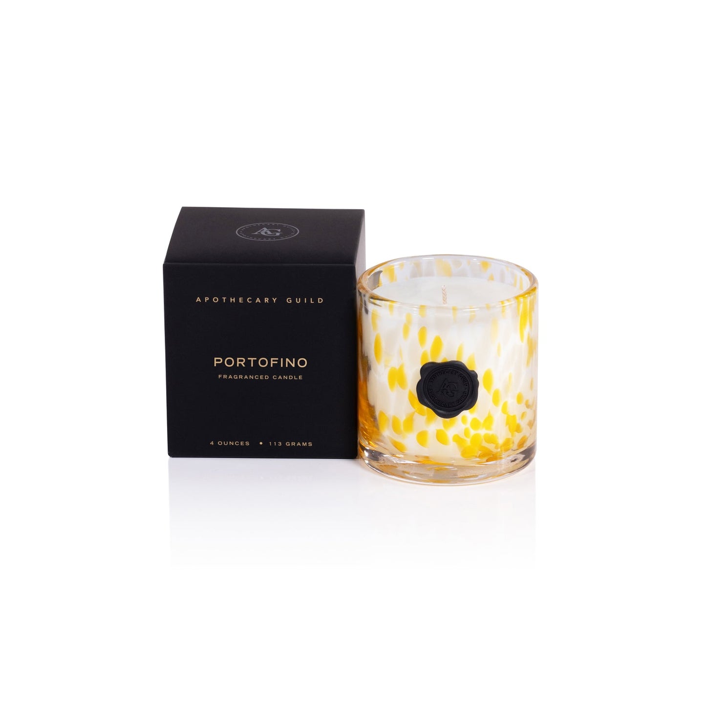 AG Opal Glass Candle - Marigold - Portofino - Candles by Carlyle Avenue