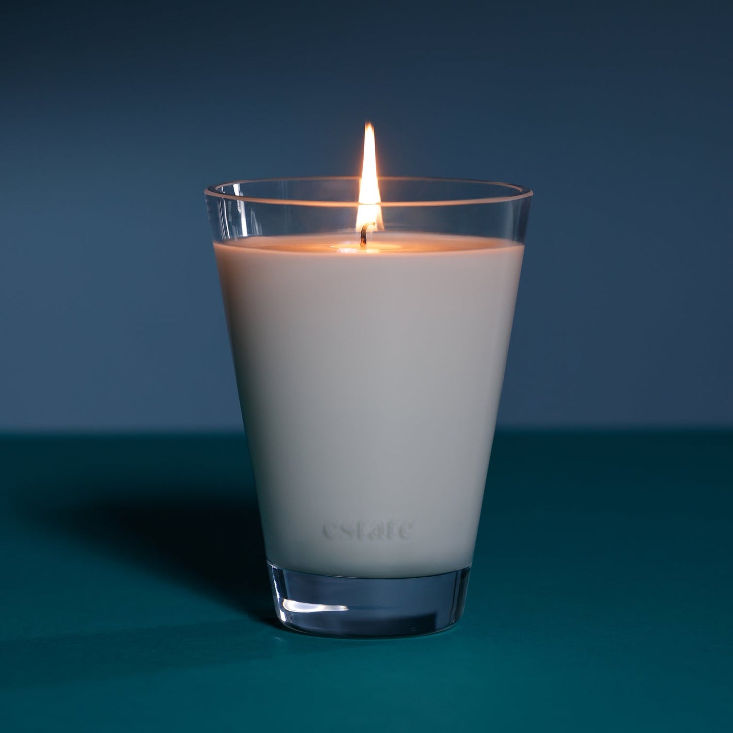 Estate Candle Collection - Clear - Aqua - Home Fragrance by Carlyle Avenue