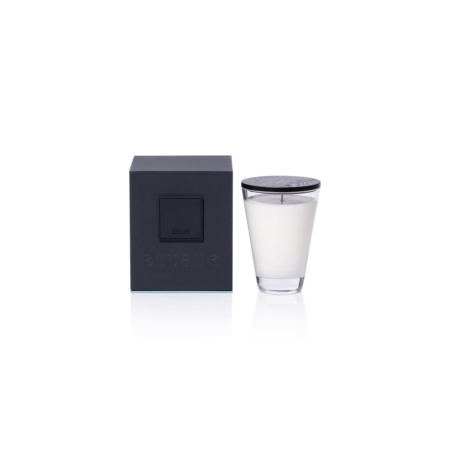 Estate Candle Collection - Clear - Aqua - Home Fragrance by Carlyle Avenue