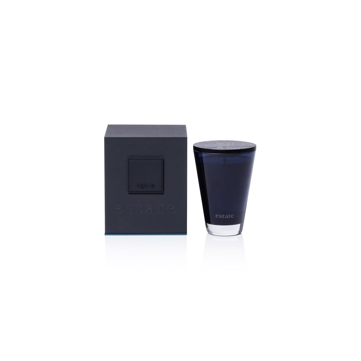 Estate Candle Collection - Navy Blue - Agave