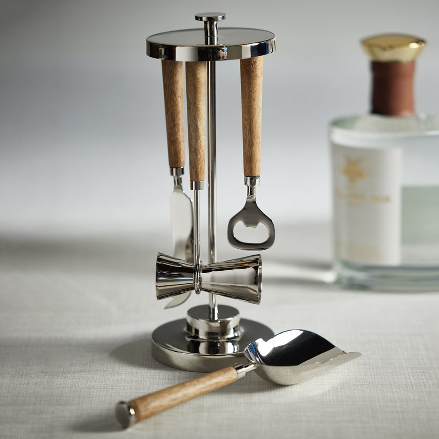 Gaïo 5 Piece Bar Tool Set - Barware by Carlyle Avenue