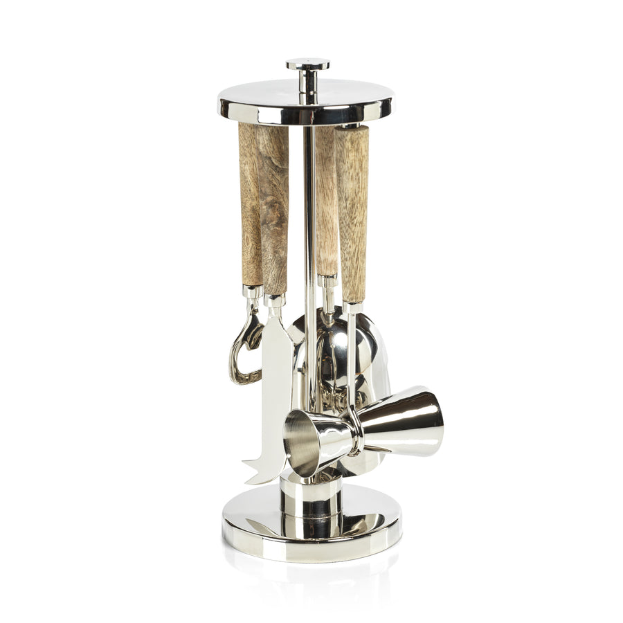 Gaïo 5 Piece Bar Tool Set - Barware by Carlyle Avenue