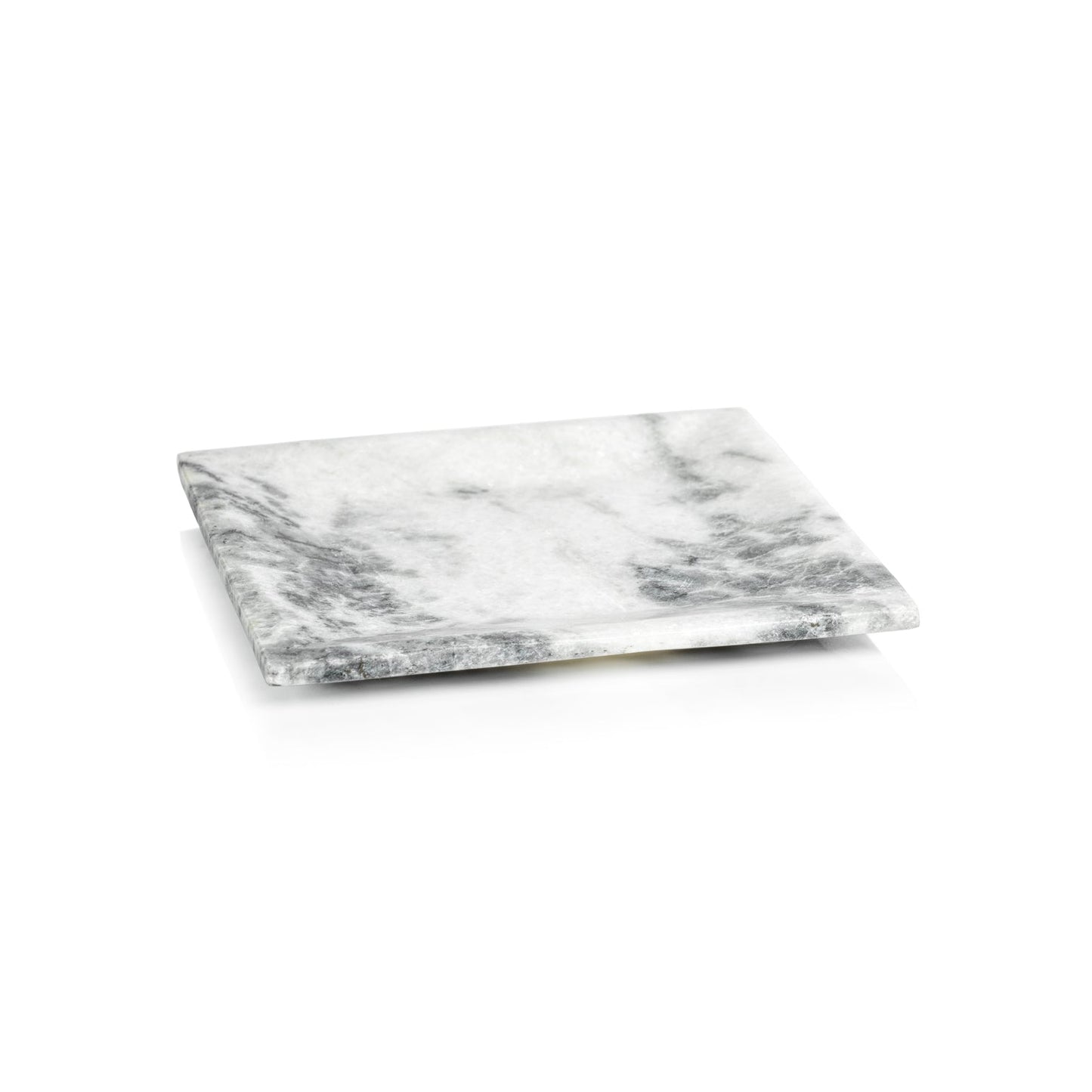 Palomar Marble Tray - White Gray - Trays by Carlyle Avenue