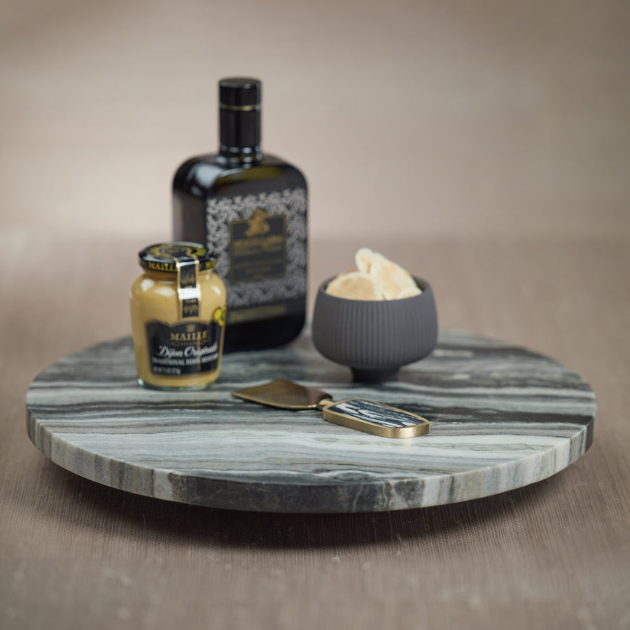Black Marble Lazy Susan - Tray by Carlyle Avenue