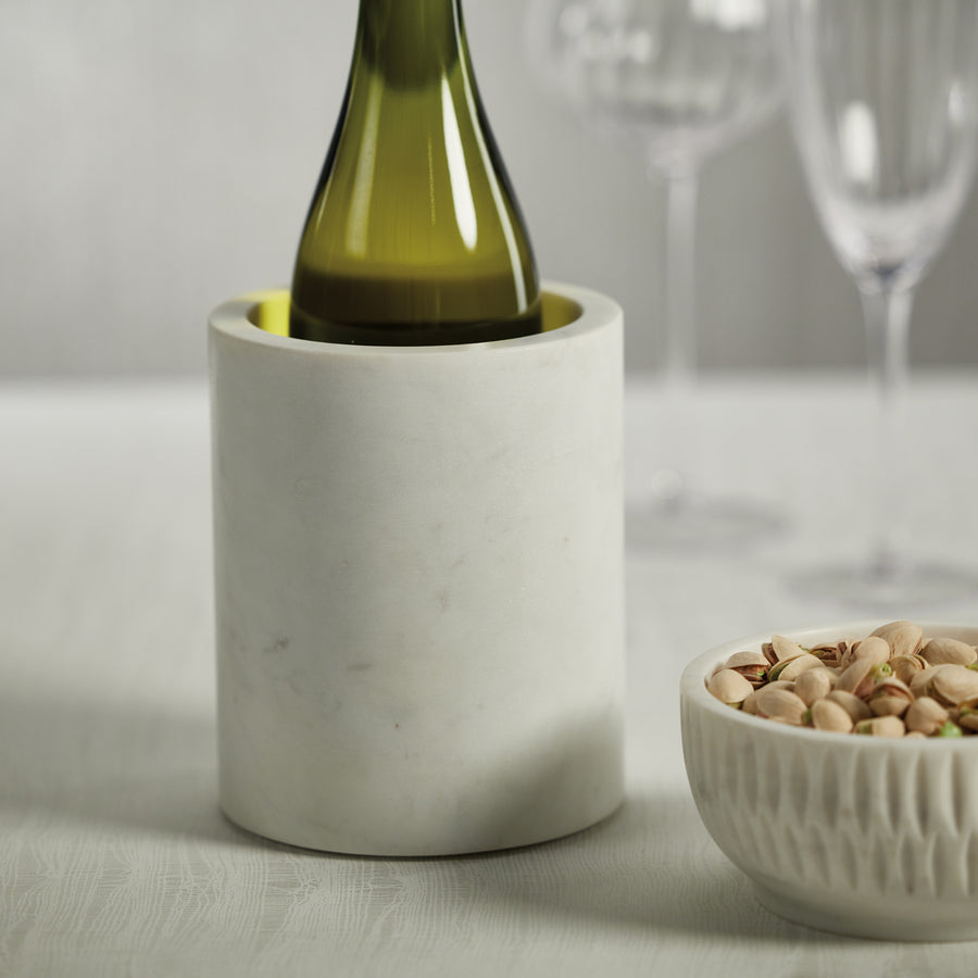 Soho Marble Wine Cooler - bottle Holder by Carlyle Avenue