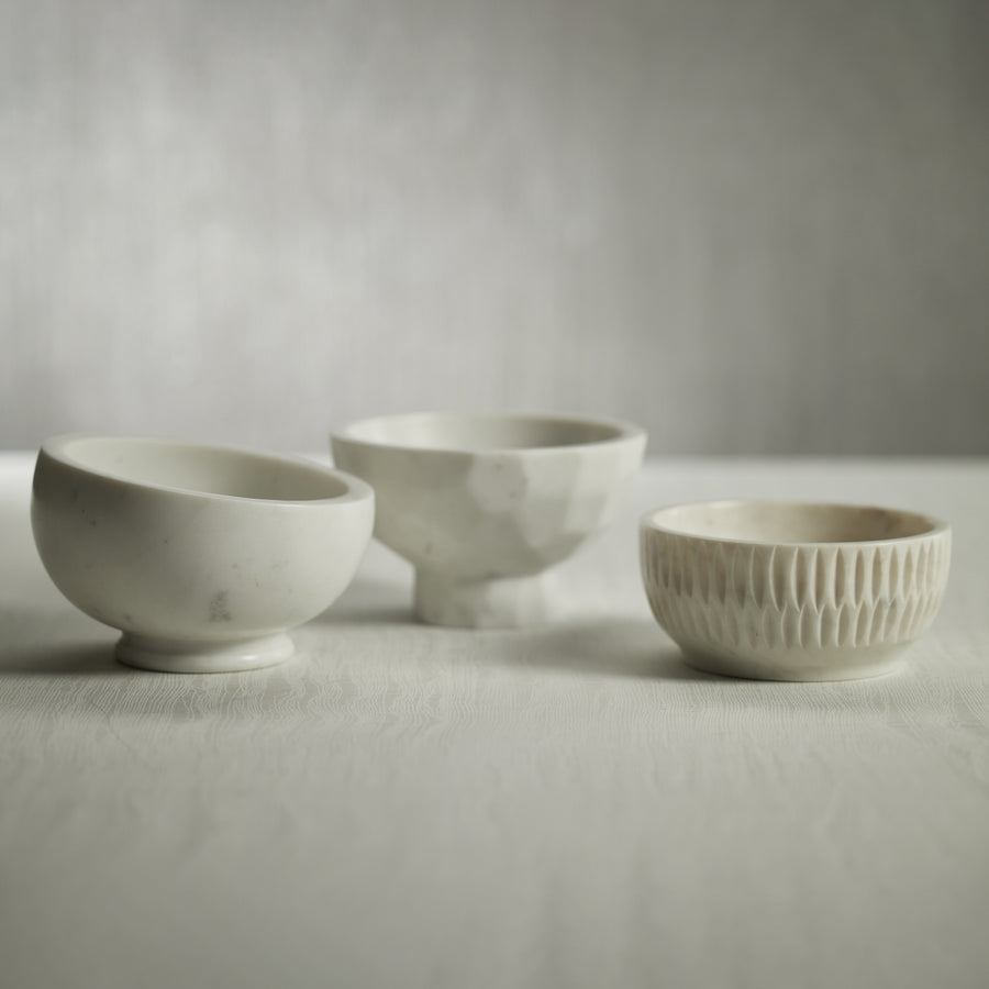 Kenzi Marble Condiment Bowl - Decorative Bowls by Carlyle Avenue