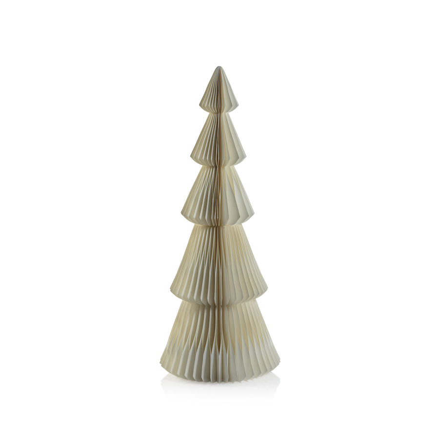Wish Paper Alpina Tree - Light Ivory 36" - Christmas Trees by Carlyle Avenue