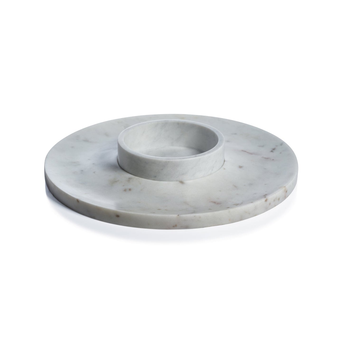 Marbella Marble Chip and Dip Server - Serveware by Carlyle Avenue