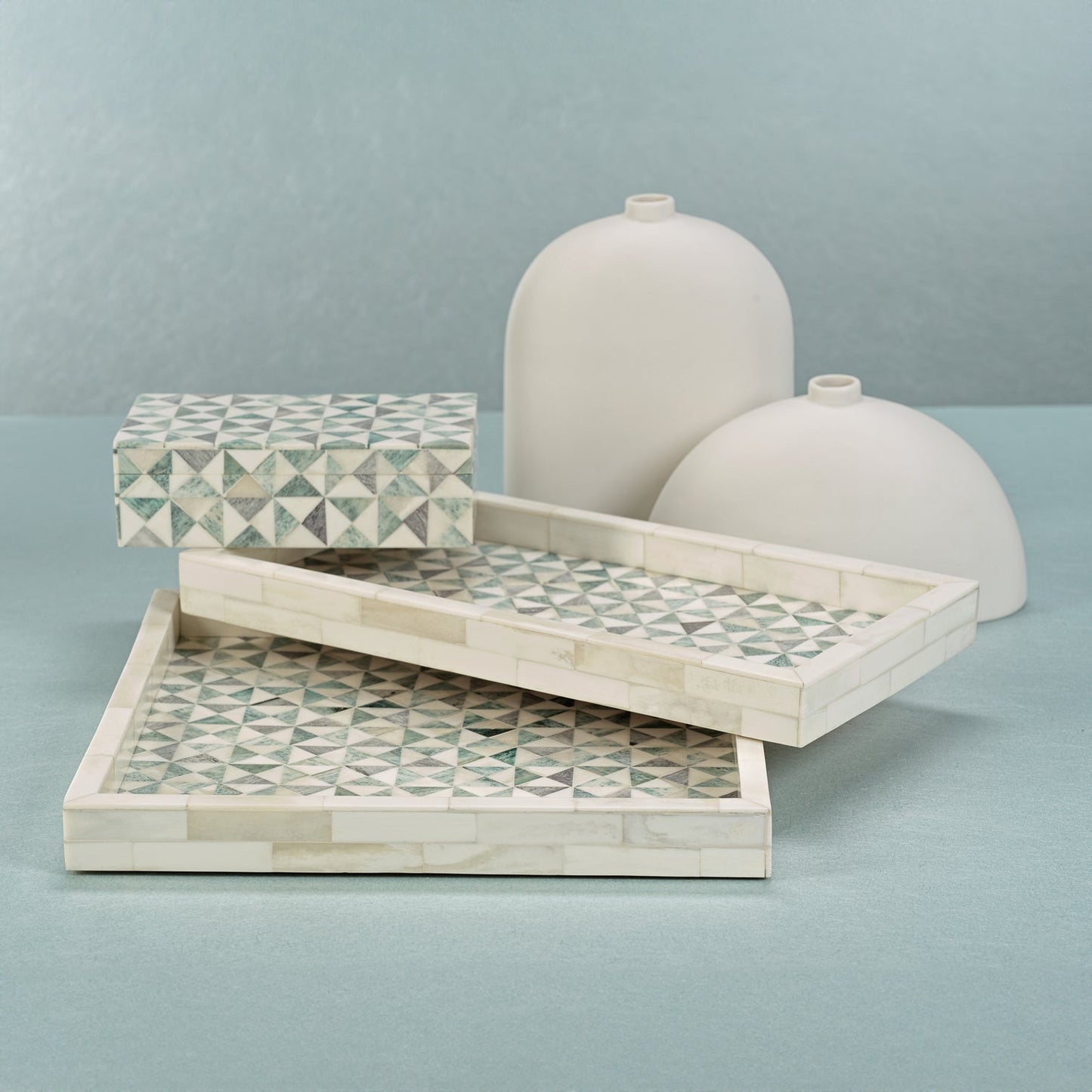 Martinez Bone Tray - Trays by Carlyle Avenue