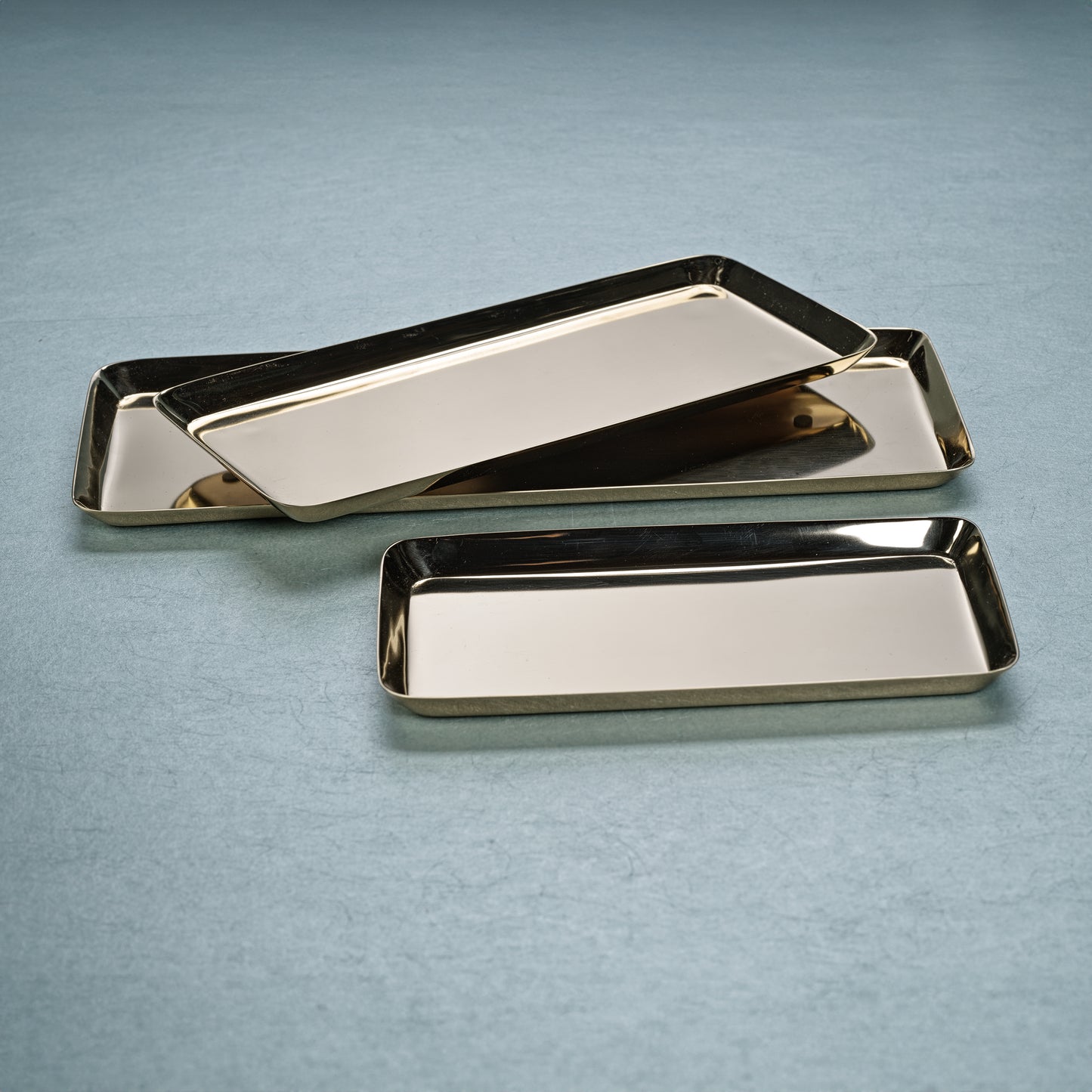 Park Lane Rectangle Tray - Gold - Trays by Carlyle Avenue