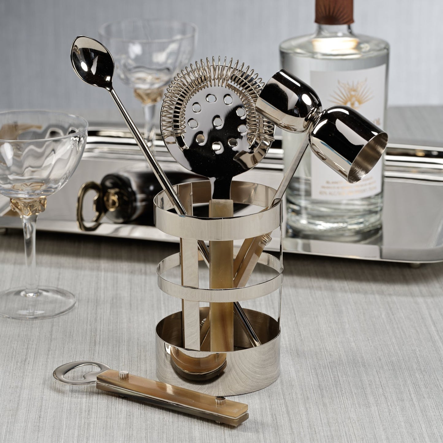 The Berkeley 5 Piece Bar Tool Set - Barware by Carlyle Avenue