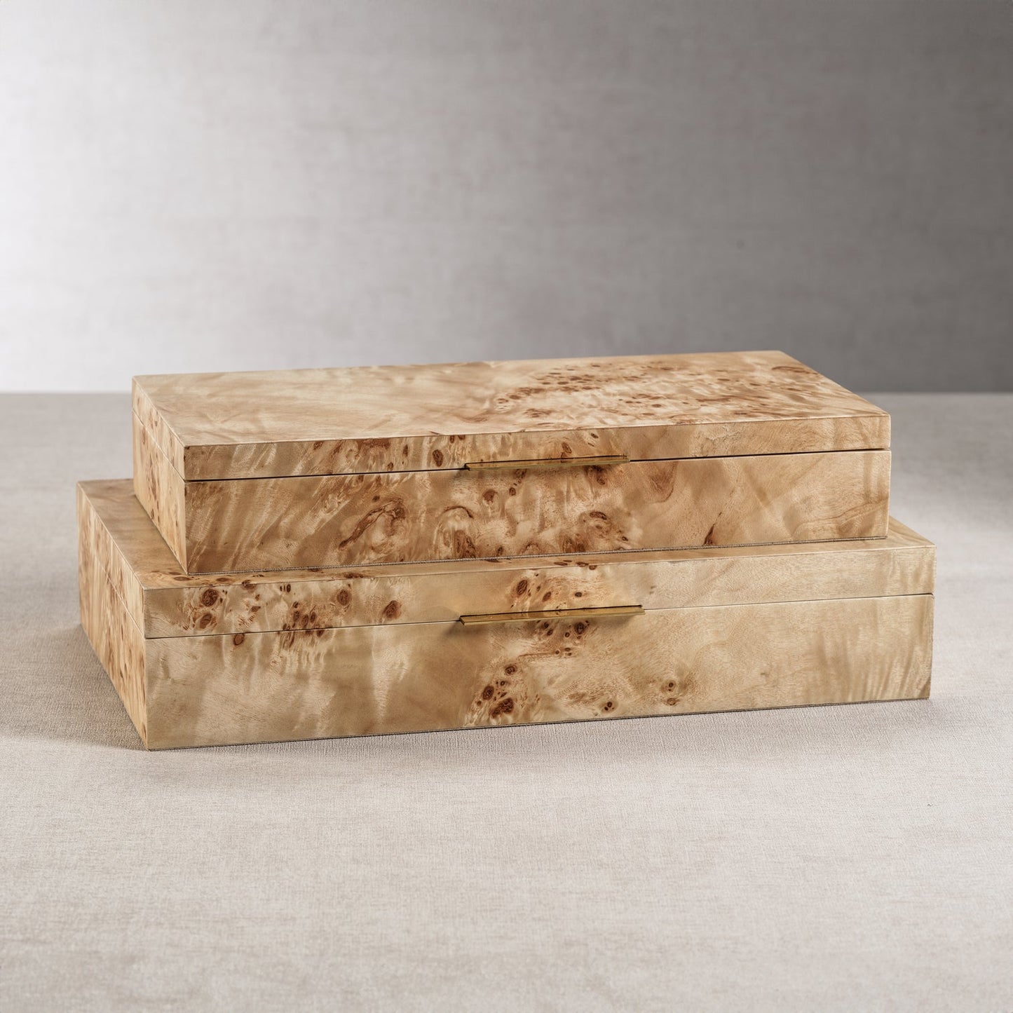 Burlwood Veneer Box - Boxes by Carlyle Avenue