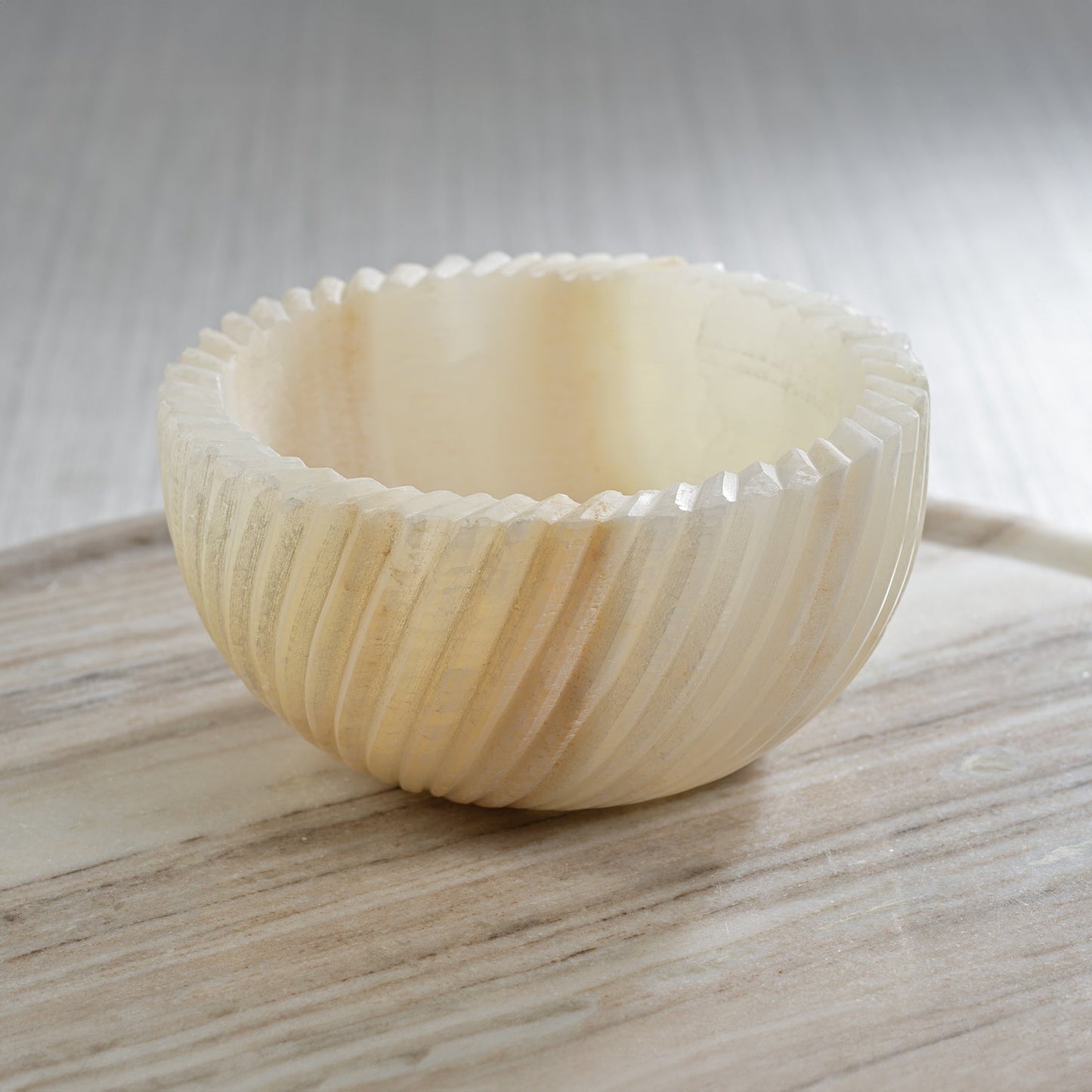Spiraled Onyx Serving Bowl - Decorative Bowls by Carlyle Avenue