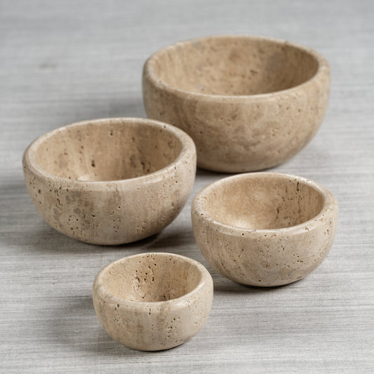 Travertine Bowl - Bowls by Carlyle Avenue