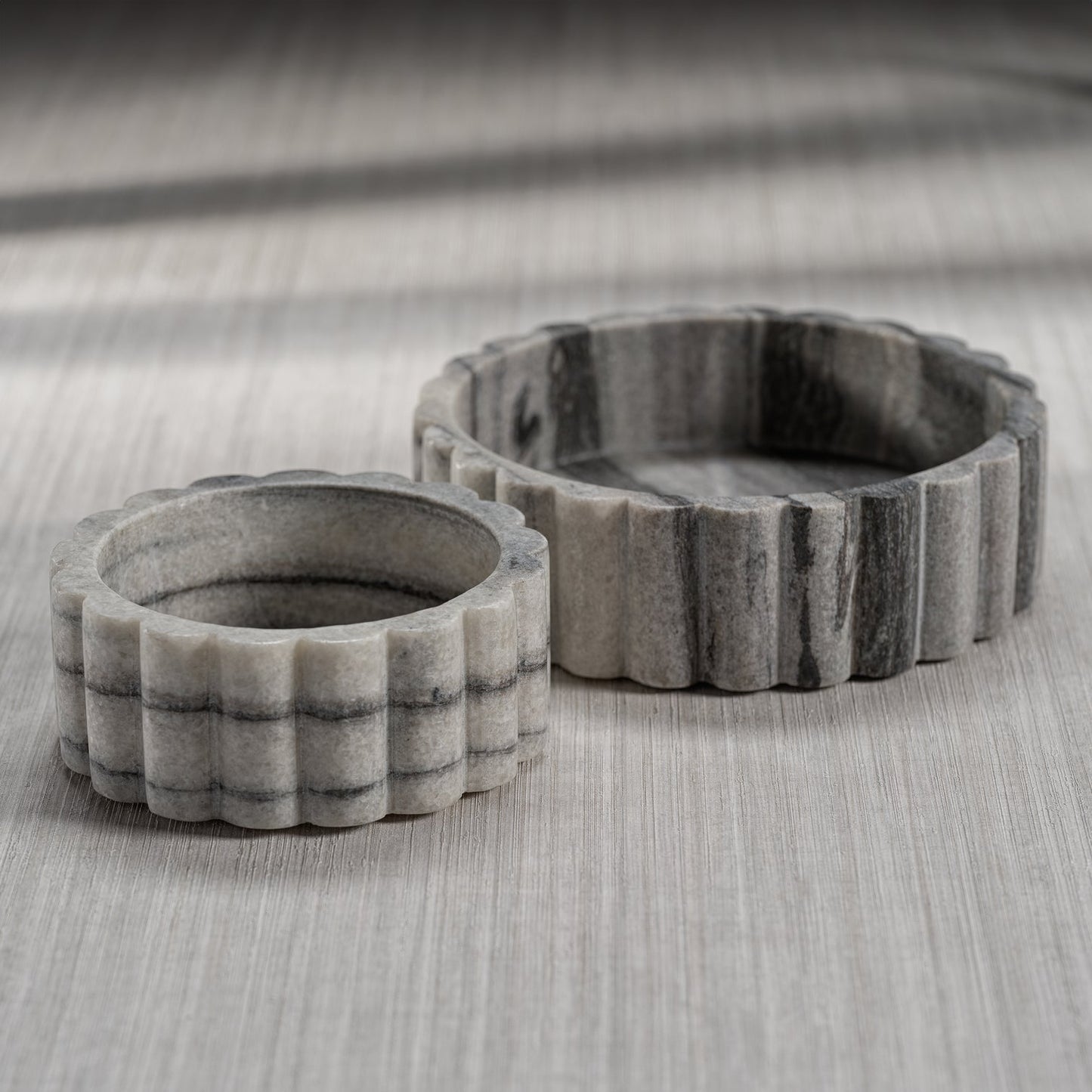 Grey Marble Condiment Bowl - Bowls by Carlyle Avenue