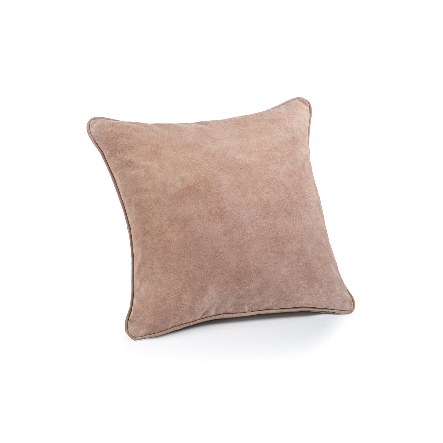 Suede Linen Blend Accent Pillow - Amalfi Blush - Throw Pillow by Carlyle Avenue