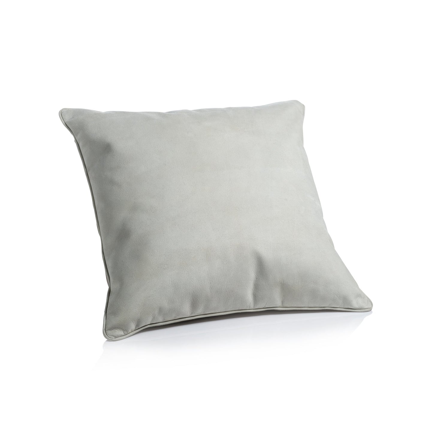 Suede Linen Blend Accent Pillow - Alabaster White - Throw Pillow by Carlyle Avenue