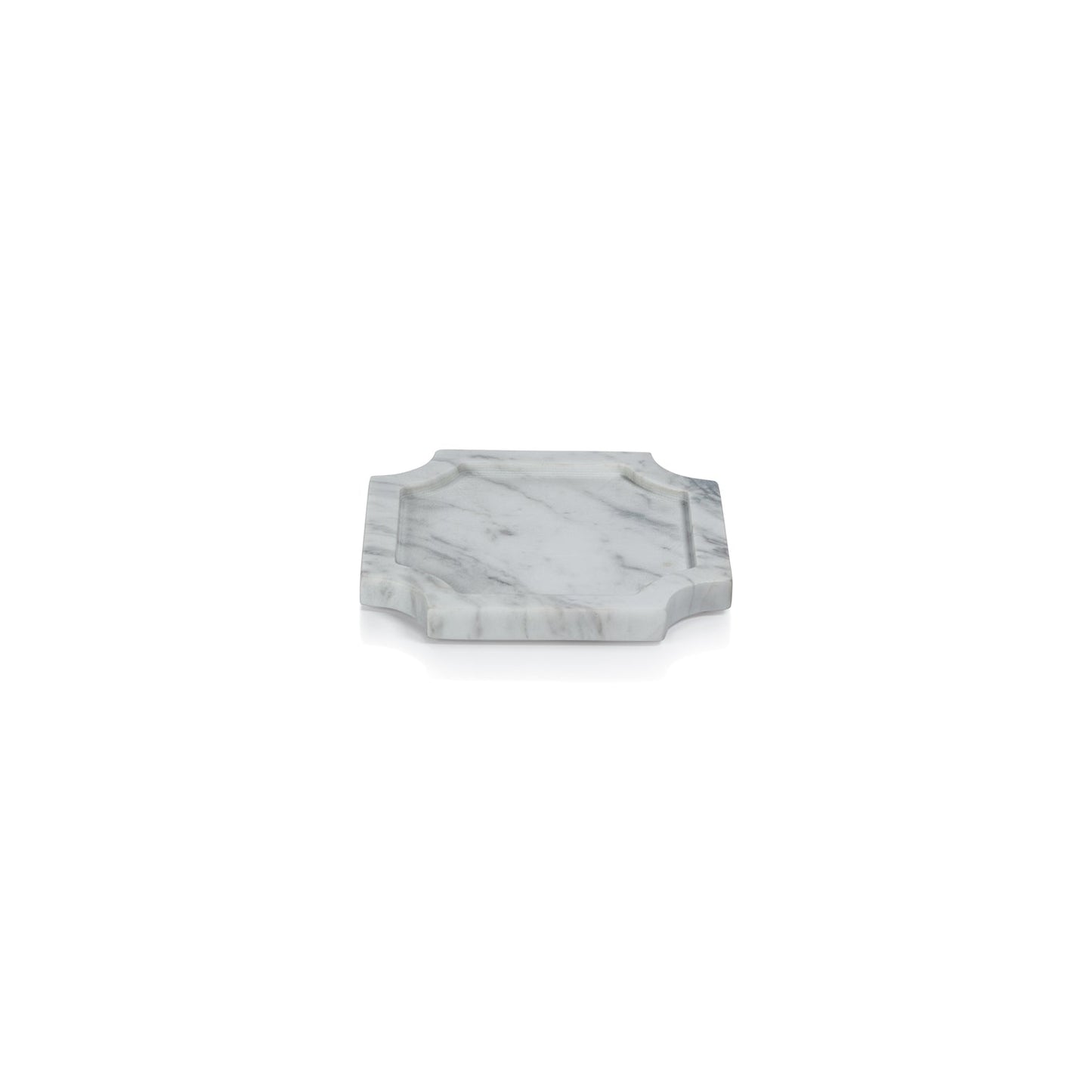 Zellige Volakas Marble Tray - Decorative Trays by Carlyle Avenue