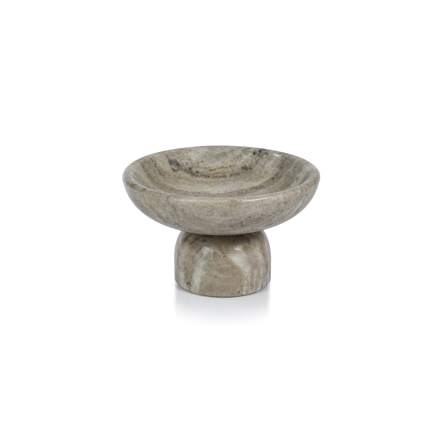 Timeless Footed Marble Bowl - Tray by Carlyle Avenue