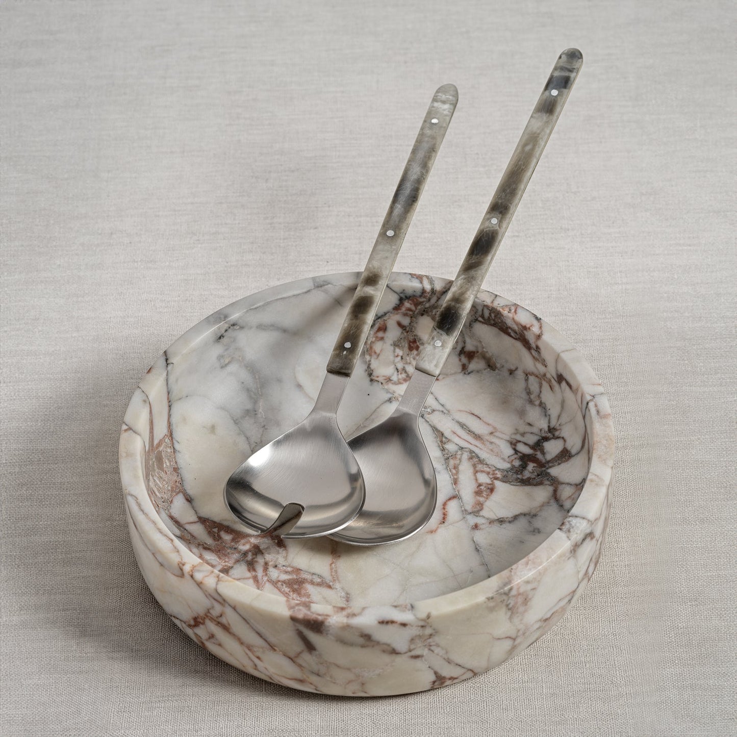 Server Set with Tortoise Design Handles - Serveware by Carlyle Avenue