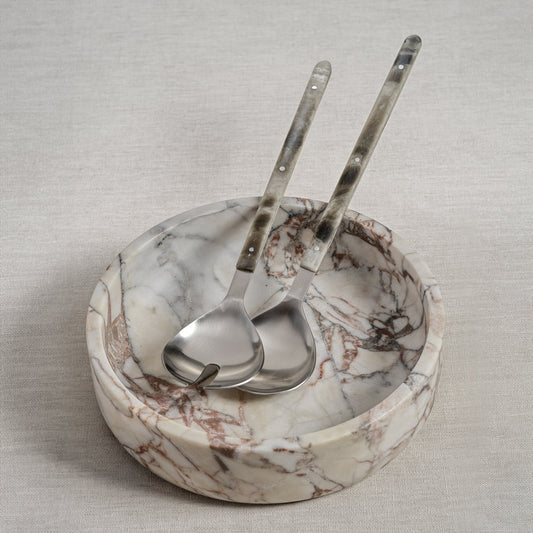 Server Set with Tortoise Design Handles - Serveware by Carlyle Avenue