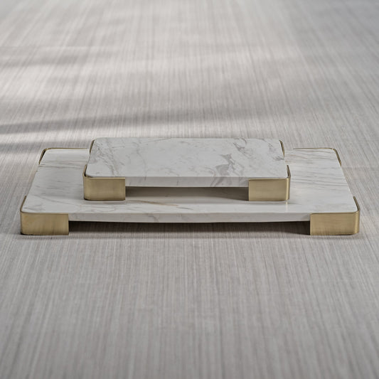 Savoy Marble Cheese & Charcuterie Board - Trays by Carlyle Avenue