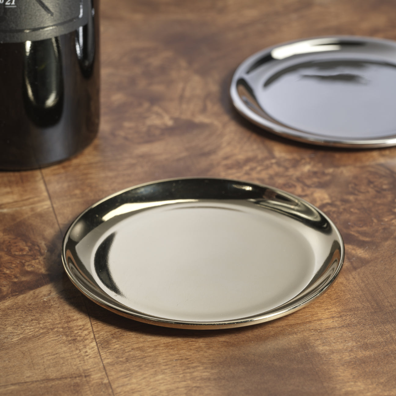 Loire Steel Wine Bottle Coaster - Set of 4 - Coasters by Carlyle Avenue
