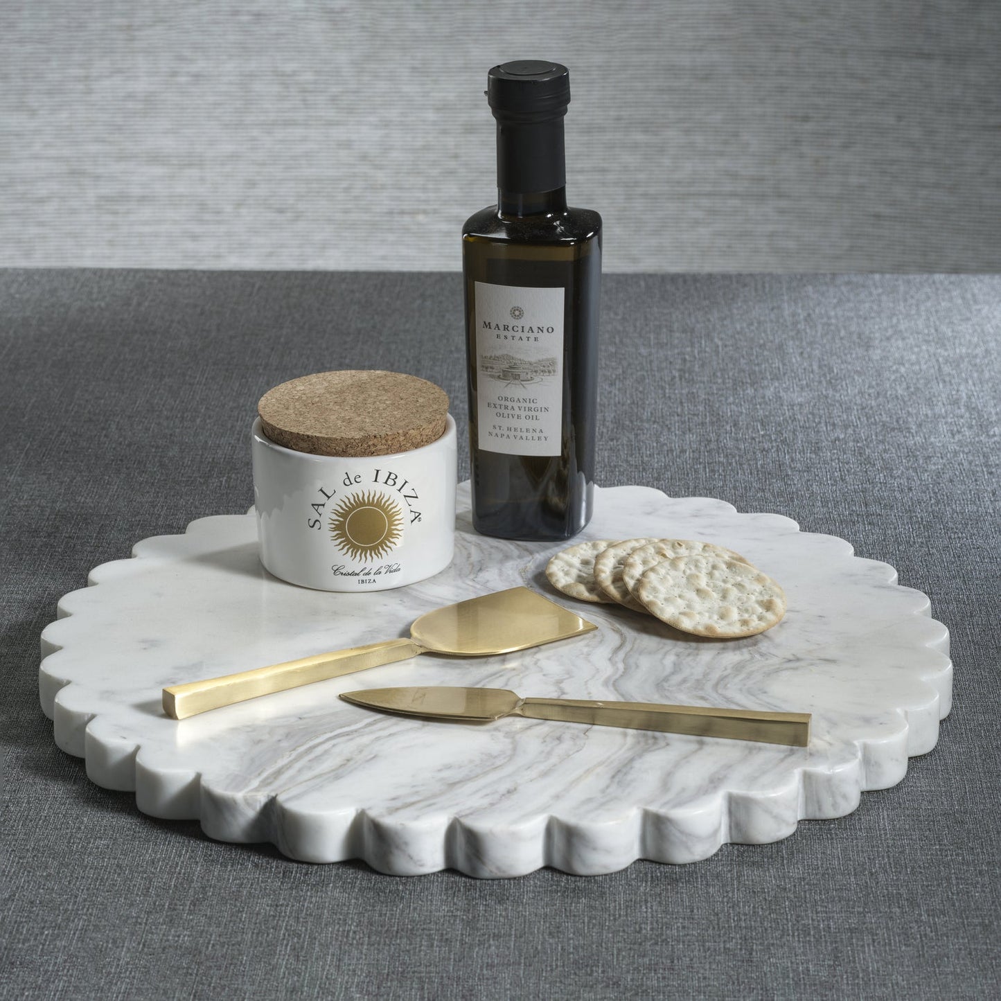 Daisy Marble All Purpose Board - Serveware by Carlyle Avenue