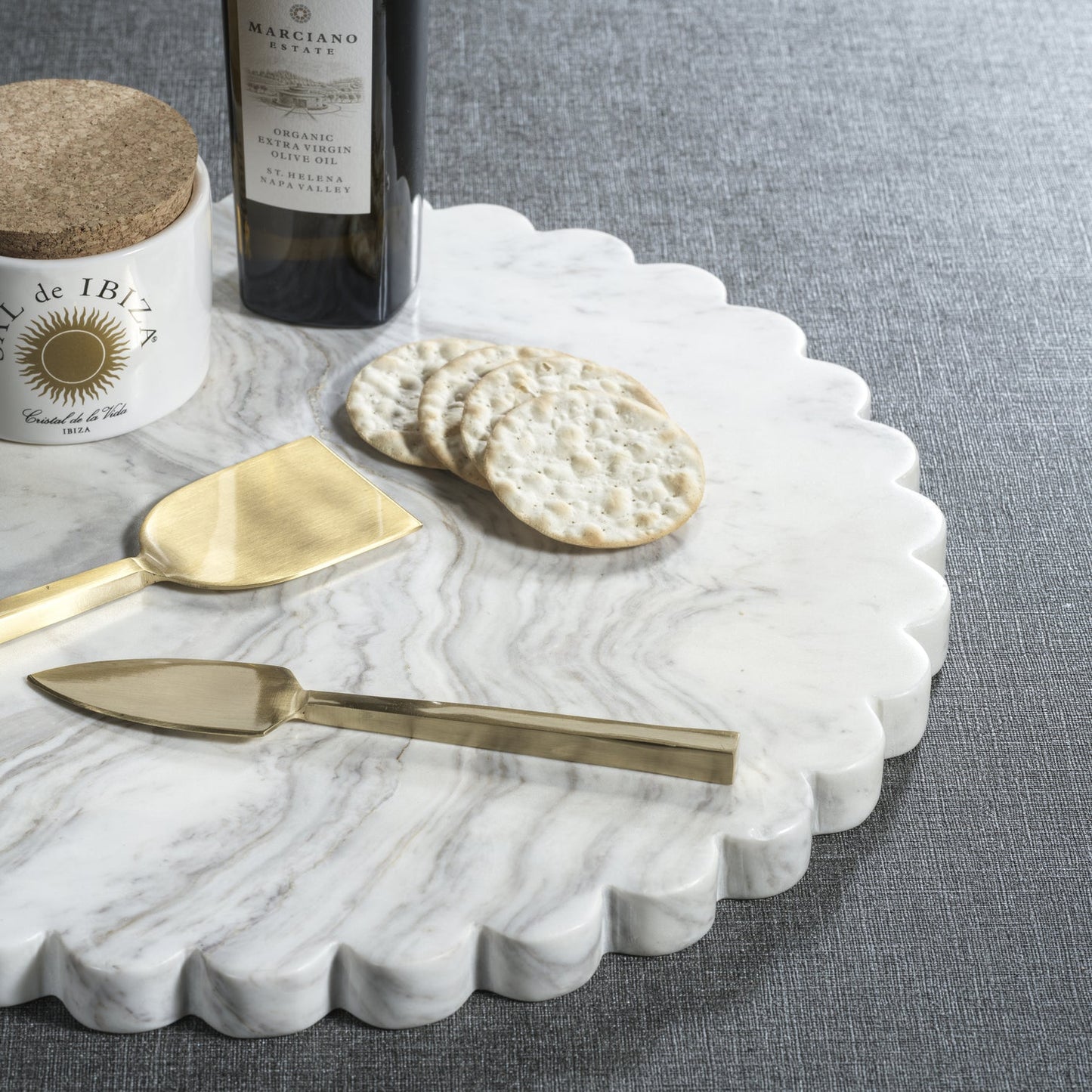 Daisy Marble All Purpose Board - Serveware by Carlyle Avenue