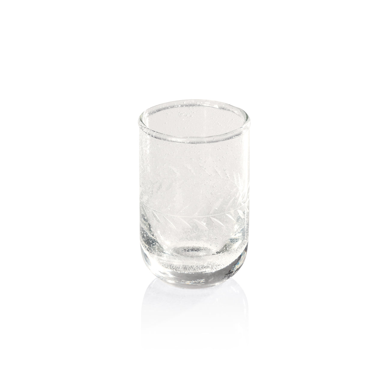 Tuscan Handmade Etched Shot Glass - Set of 6 - Drinkware by Carlyle Avenue