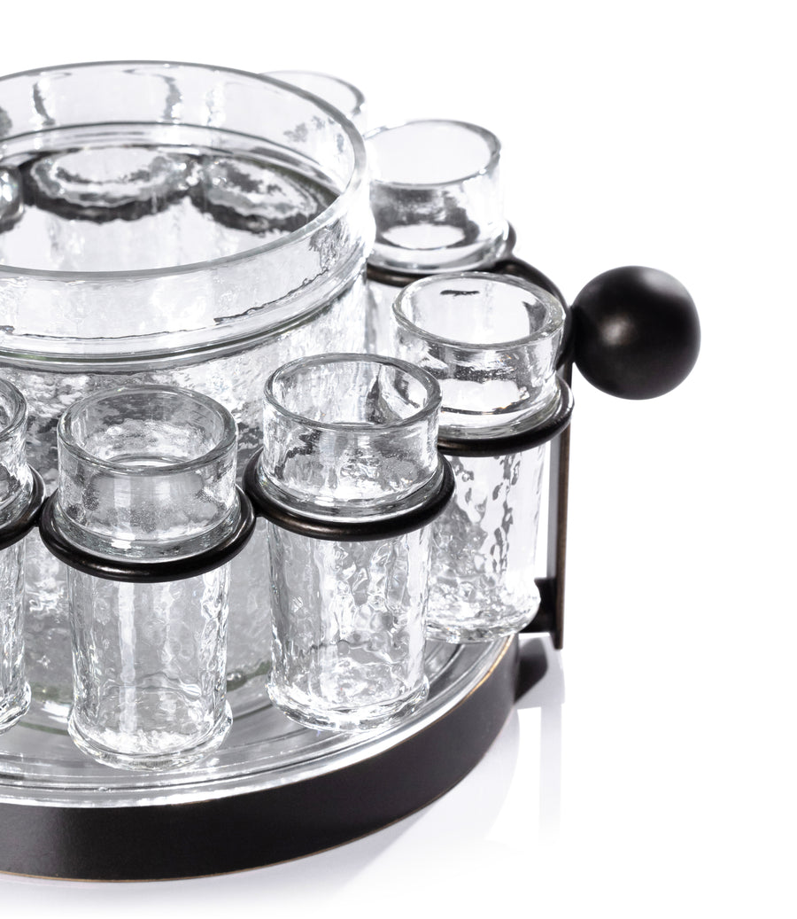 Agave Ten Shot Tequila Set with Ice Bucket - Barware by Carlyle Avenue