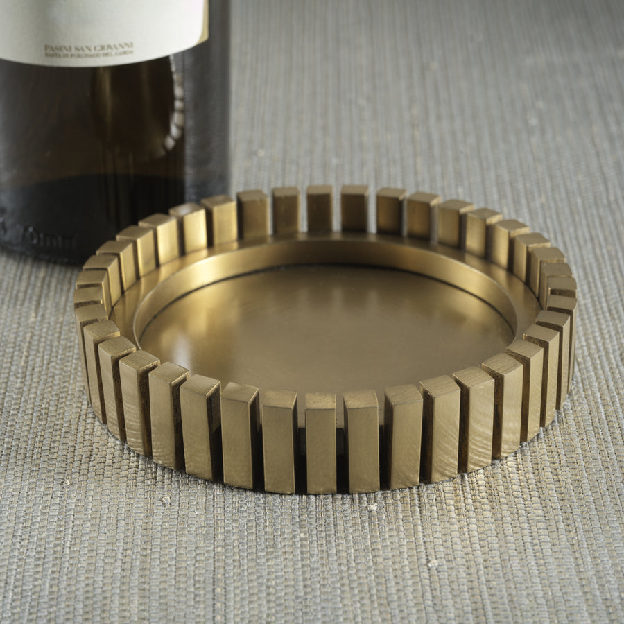 Cirque Metal Bottle Coaster