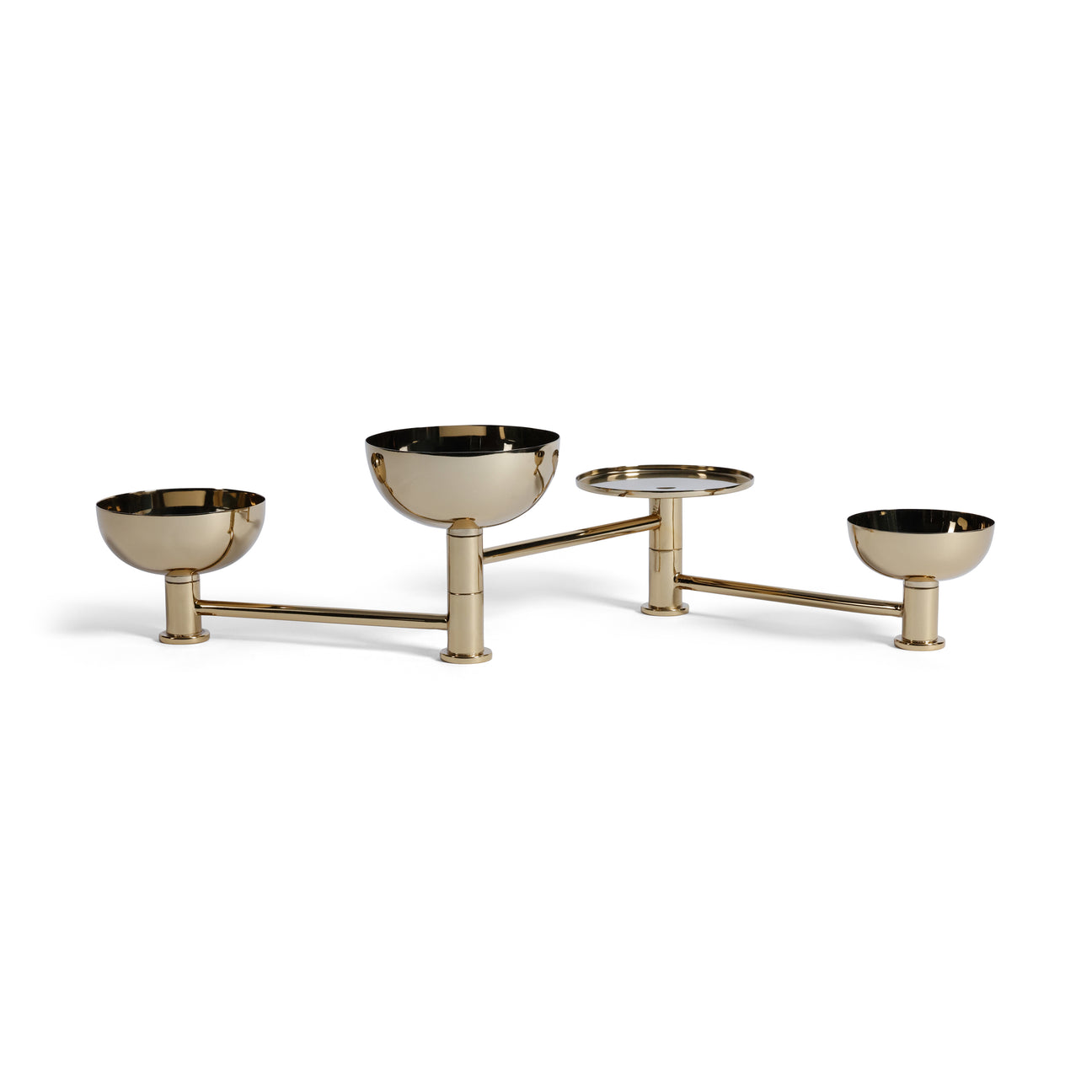 Swivel Condiment Set - Polished Gold