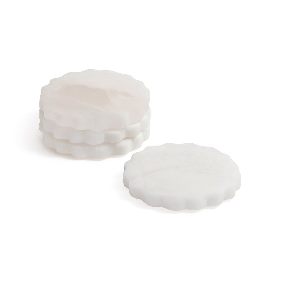 Alabaster Grace Coaster — Set of 4
