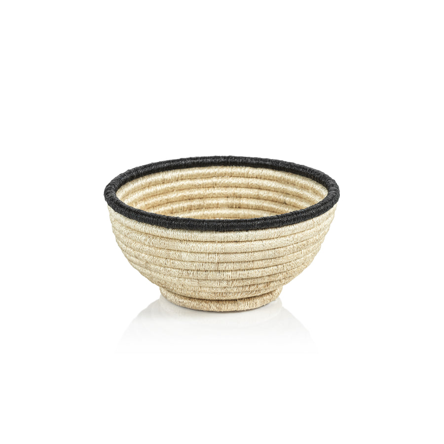 Martigues Coiled Abaca Bowl - Bowls by Carlyle Avenue