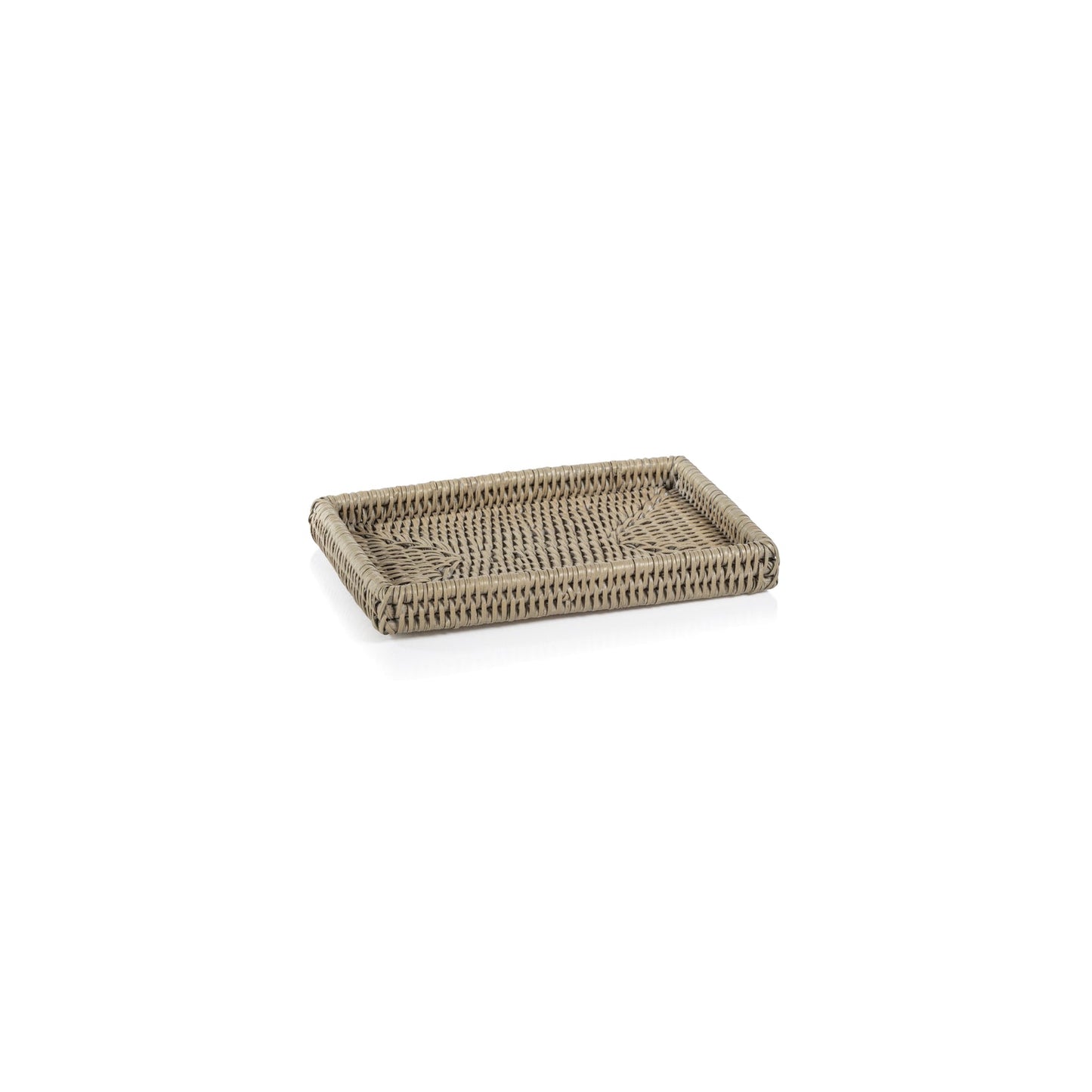 Lulu Rattan Woven Tray - Natural - Tray by Carlyle Avenue