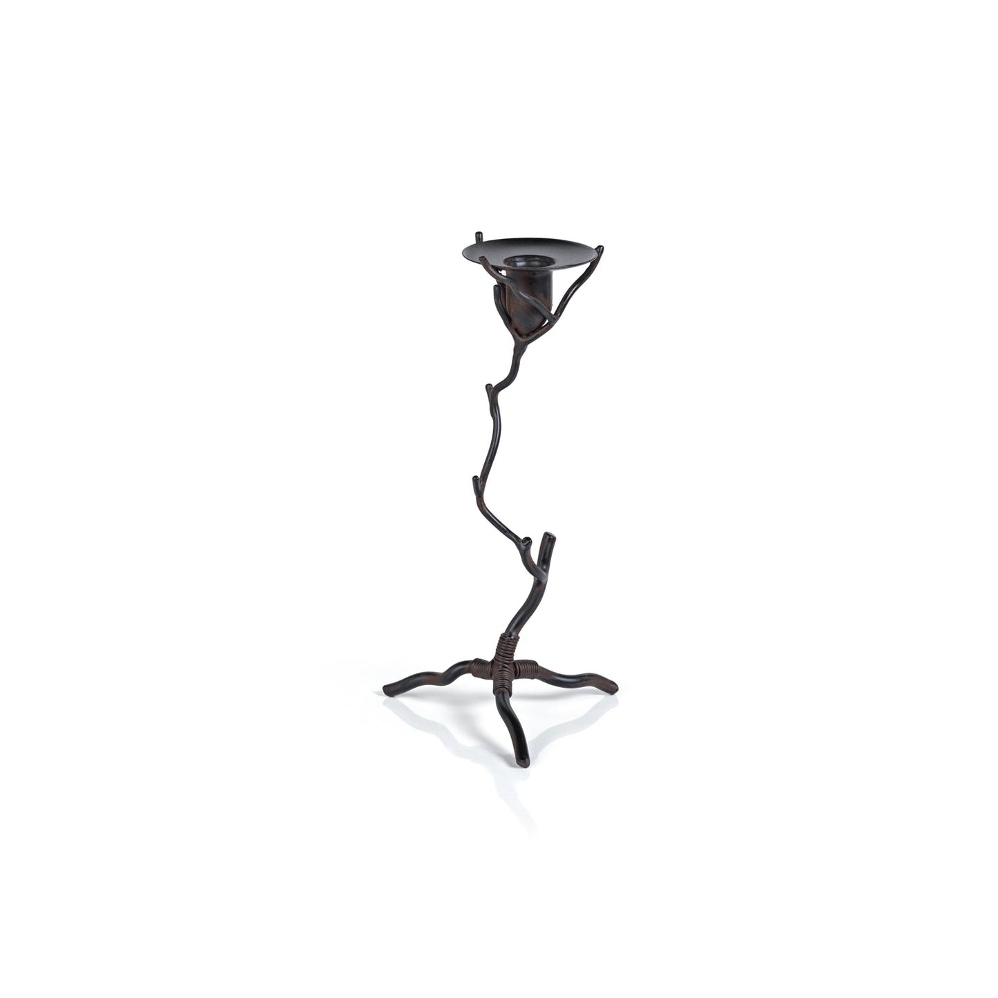 Twig Design Wrought Iron Candle Holder - Candle Holders by Carlyle Avenue
