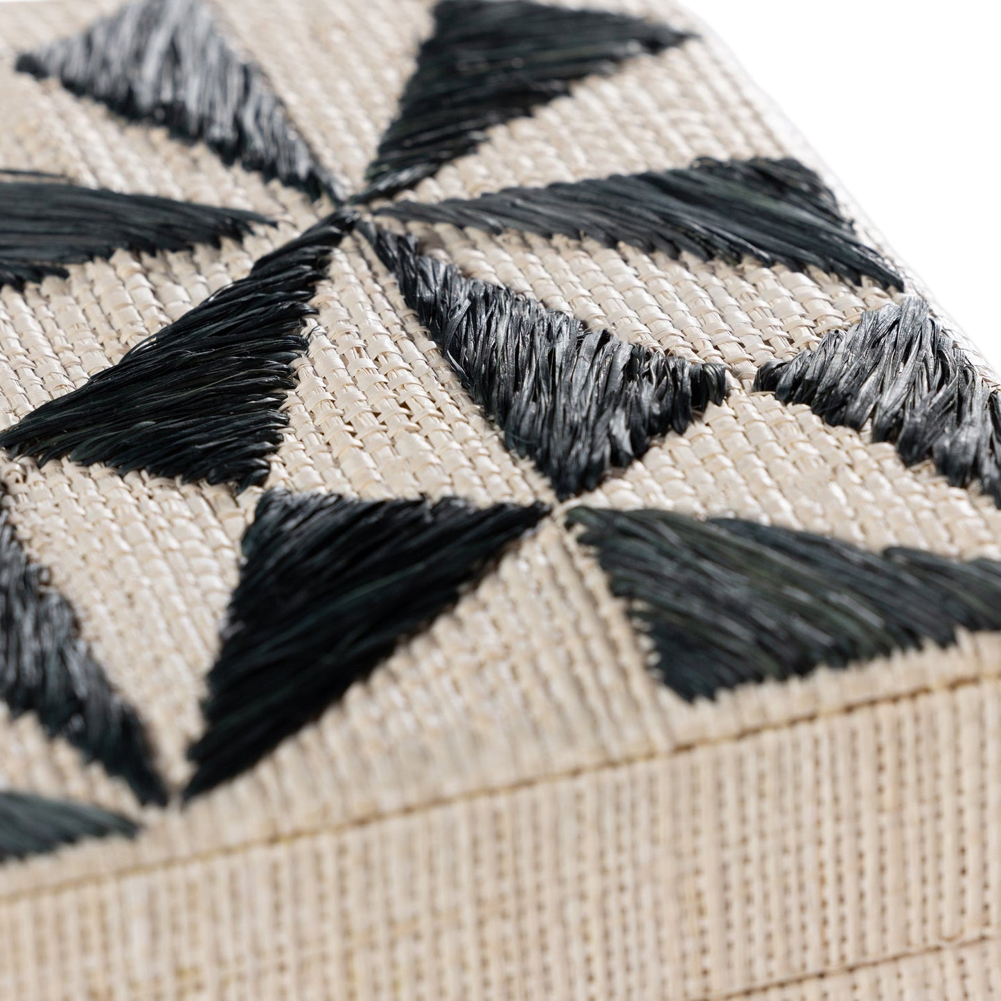 Tenerife Natural Fiber Raffia Box