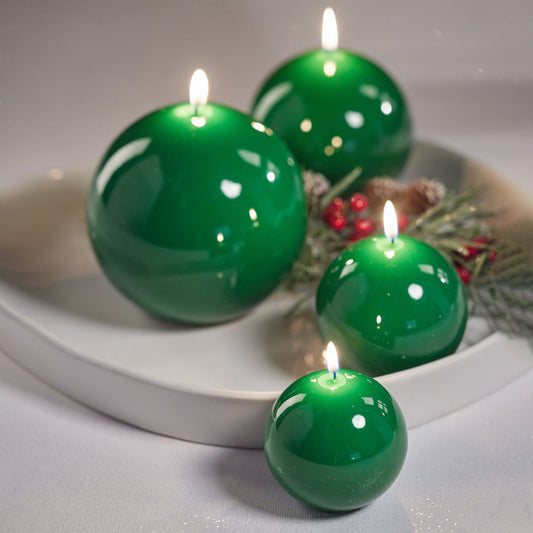 Lacquer Ball Candle - Light Green - Candles by Carlyle Avenue