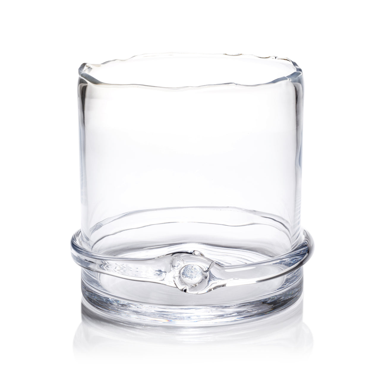 Handmade Mouth Blown Claire Vase / Ice Bucket - Ice Bucket by Carlyle Avenue