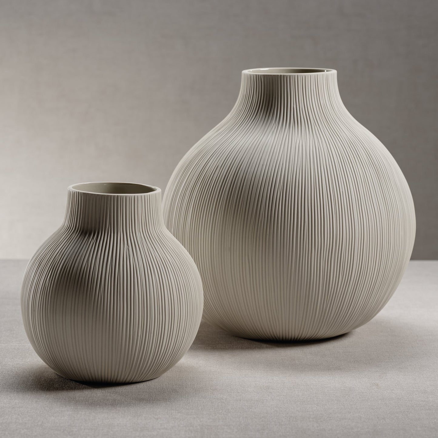 Punta Mita Ceramic Vase - Cream - Vases by Carlyle Avenue