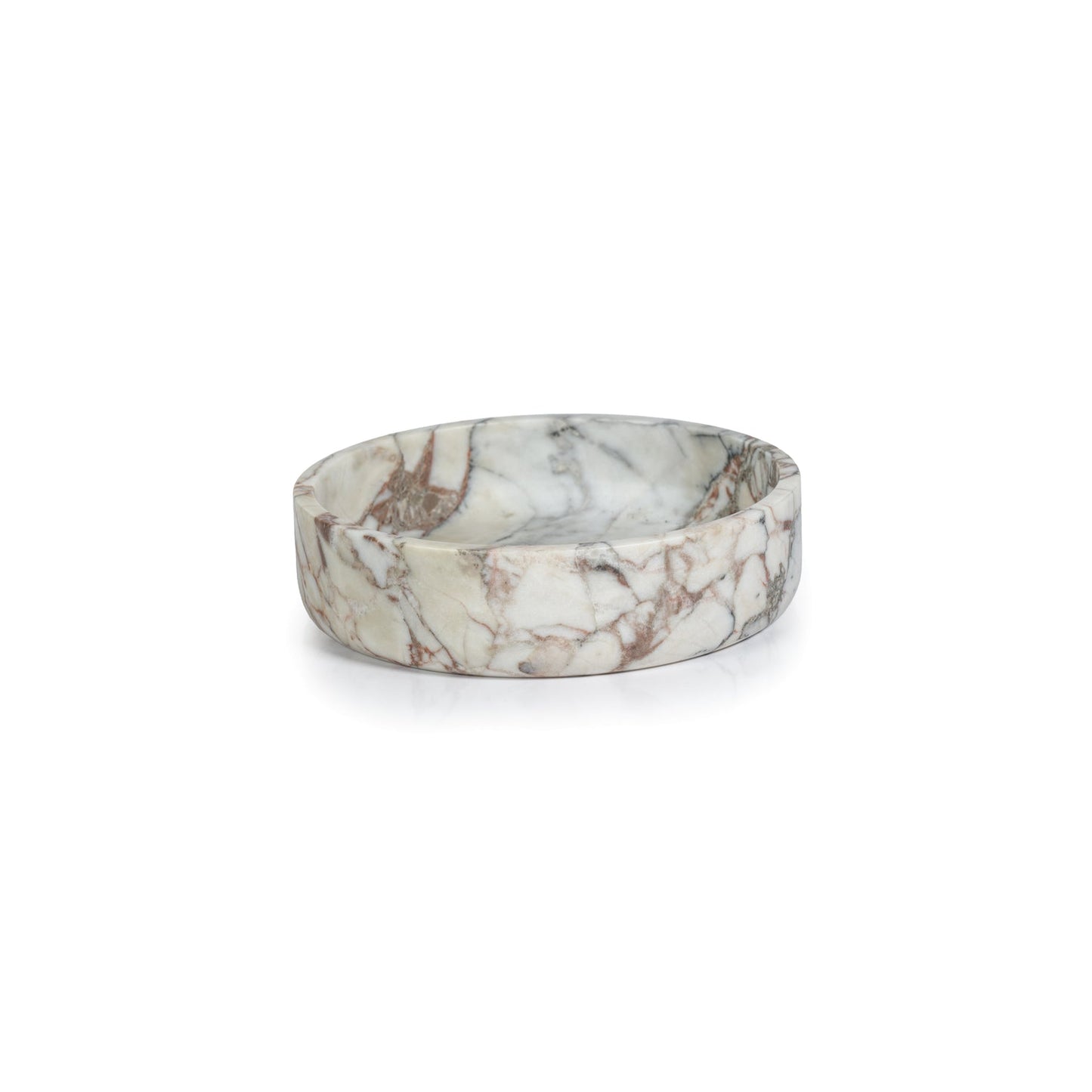 Rosso Verona Matte Marble Bowl - Bowls by Carlyle Avenue