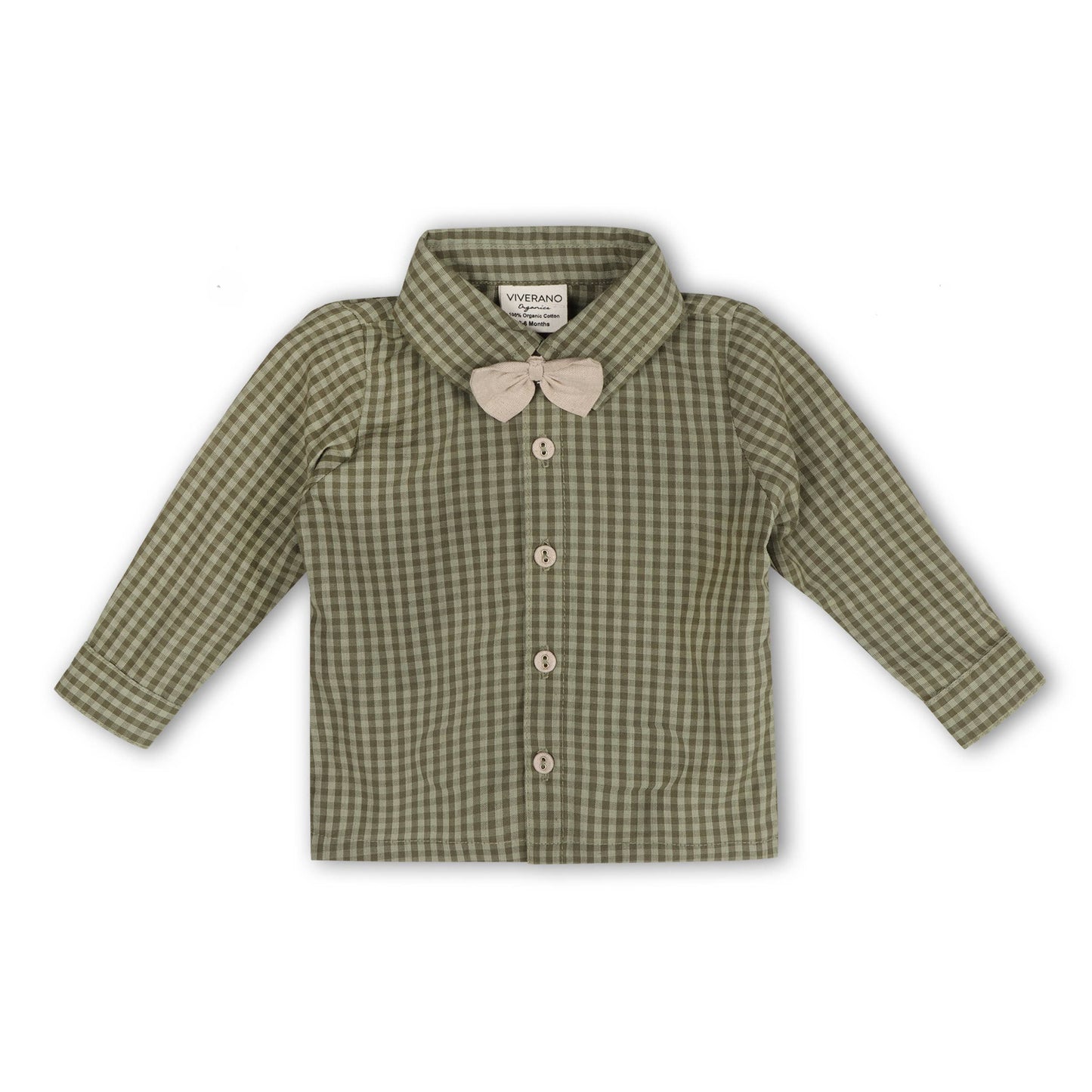 Gingham Shirt & Linen Pant Set (Linen Blend) - by Carlyle Avenue
