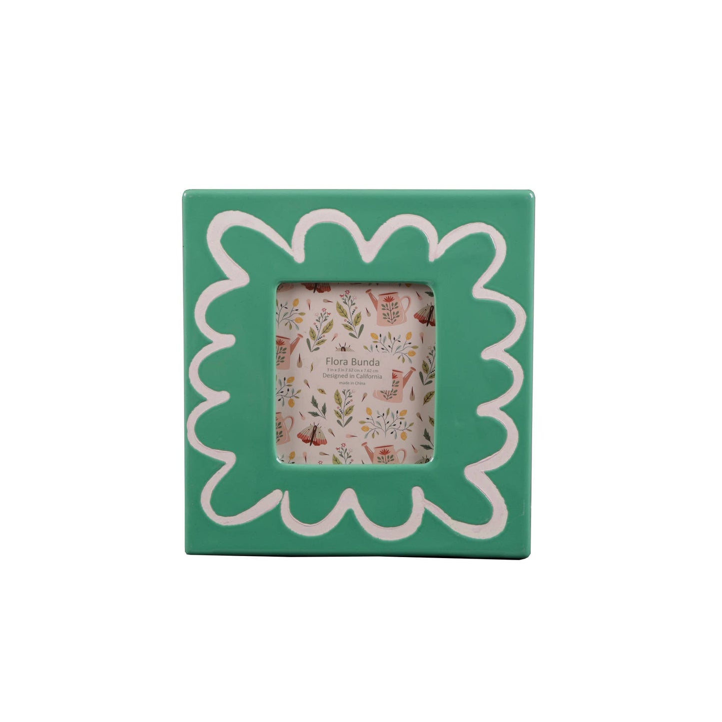 3 x 3 Wavey Ceramic Frame - Picture Frames by Carlyle Avenue
