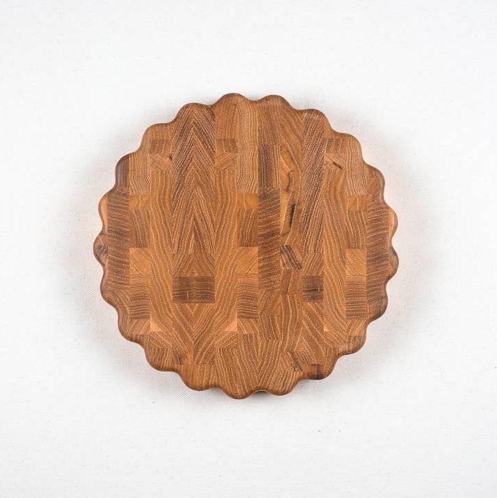 MARI WAVY EDGE BUTCHER BLOCK - Kitchenware by Carlyle Avenue