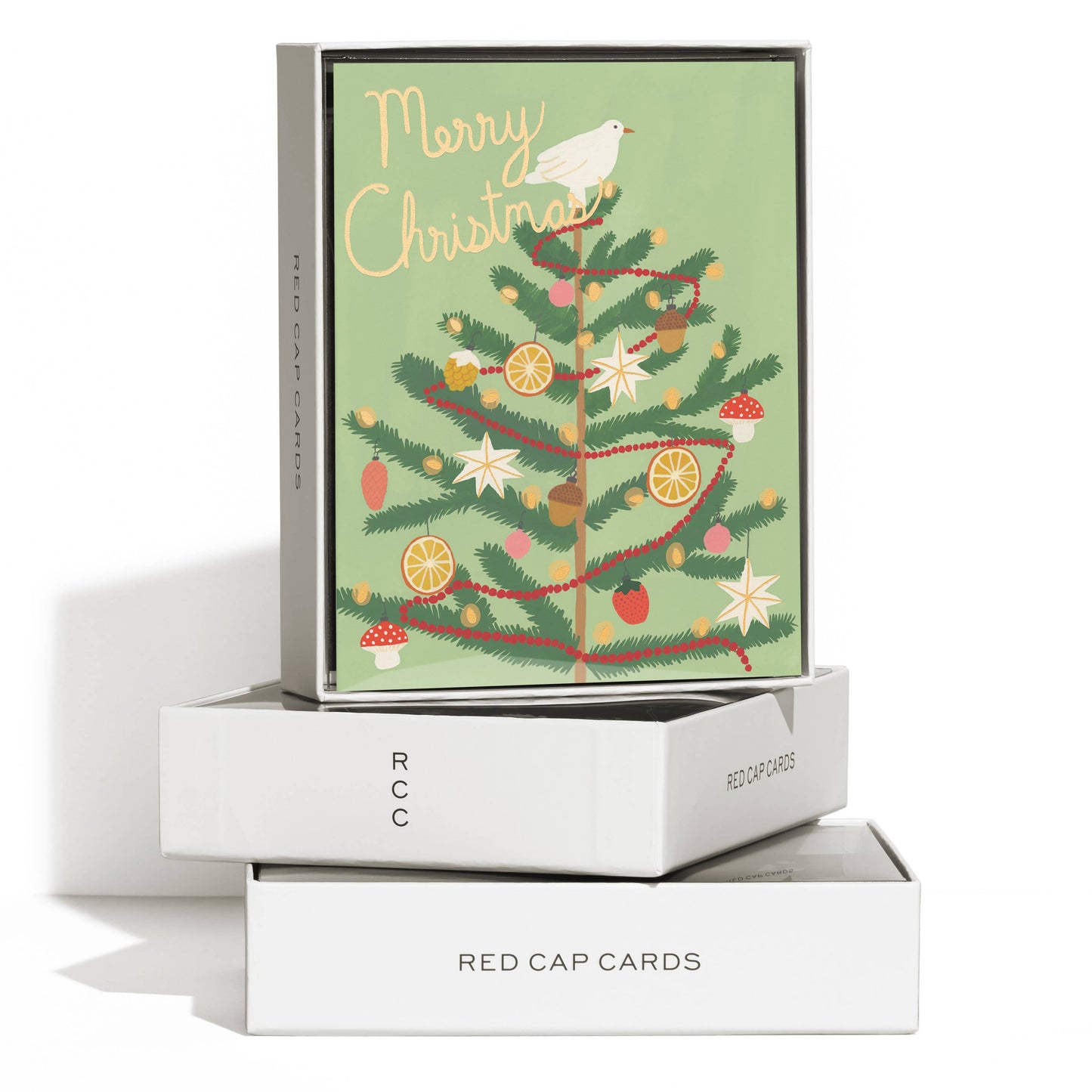 Christmas Spice Tree holiday greeting card - by Carlyle Avenue